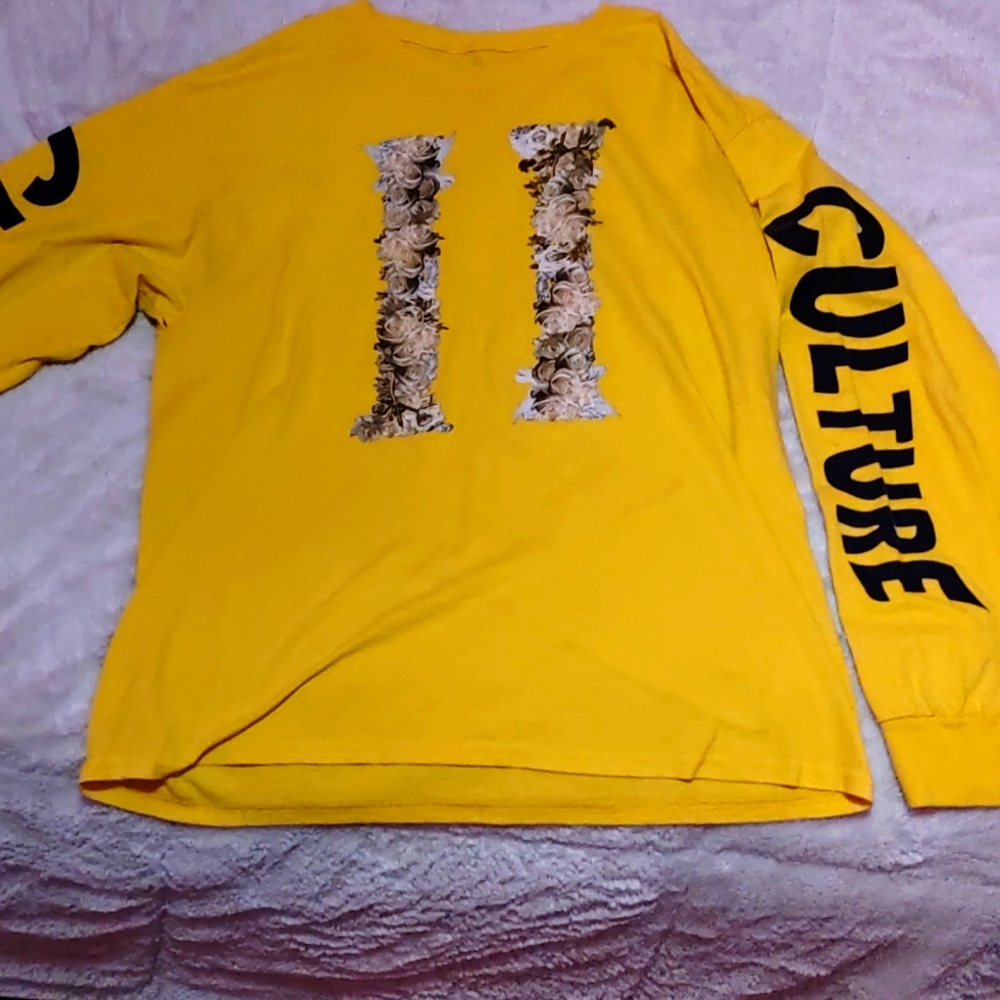migos culture long sleeve tee